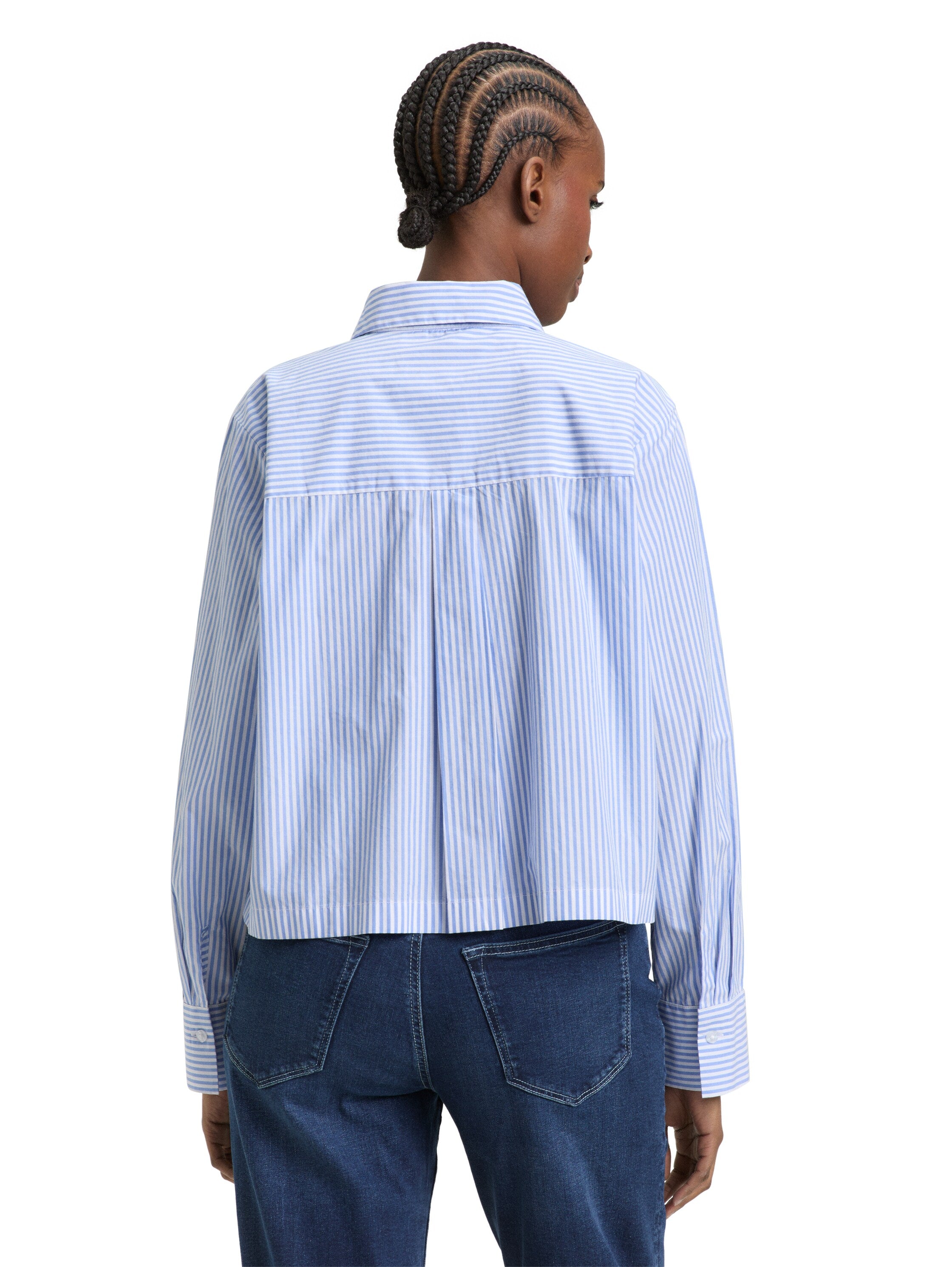 Tom Tailor Blue White Stripe Shirt