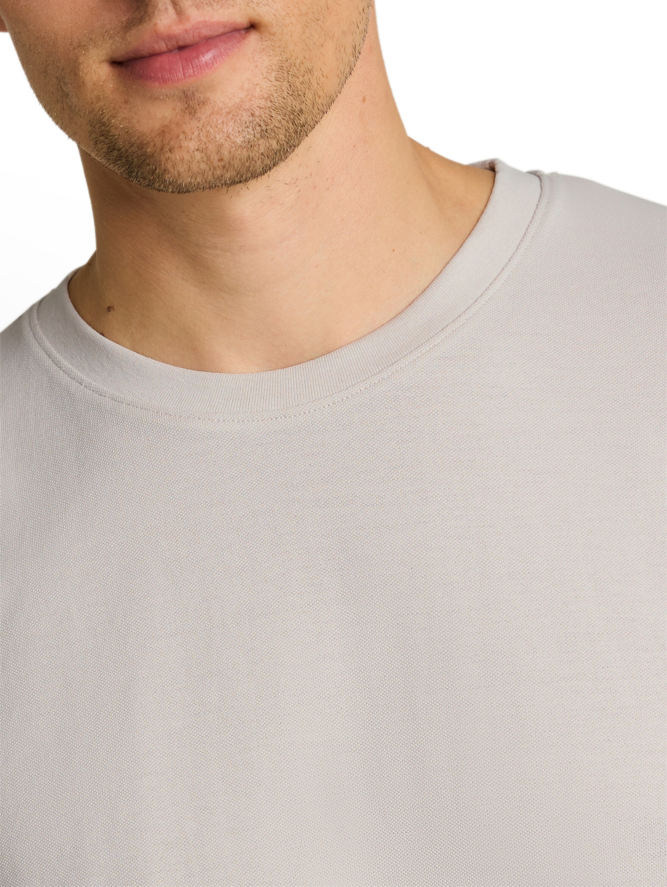 Tom Tailor Clouds Grey Basic Plain T-Shirt