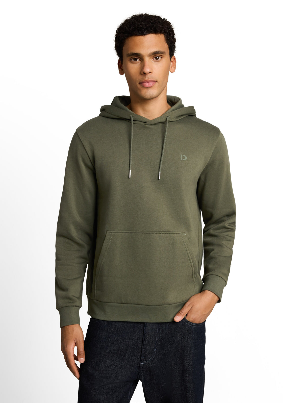 Tom Tailor Olive Basic Hoodie