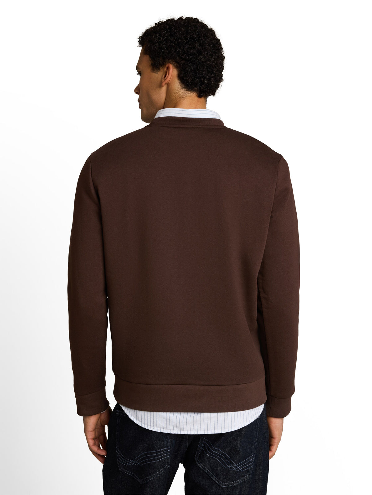 Tom Tailor Brown Basic Sw.Shirt w27