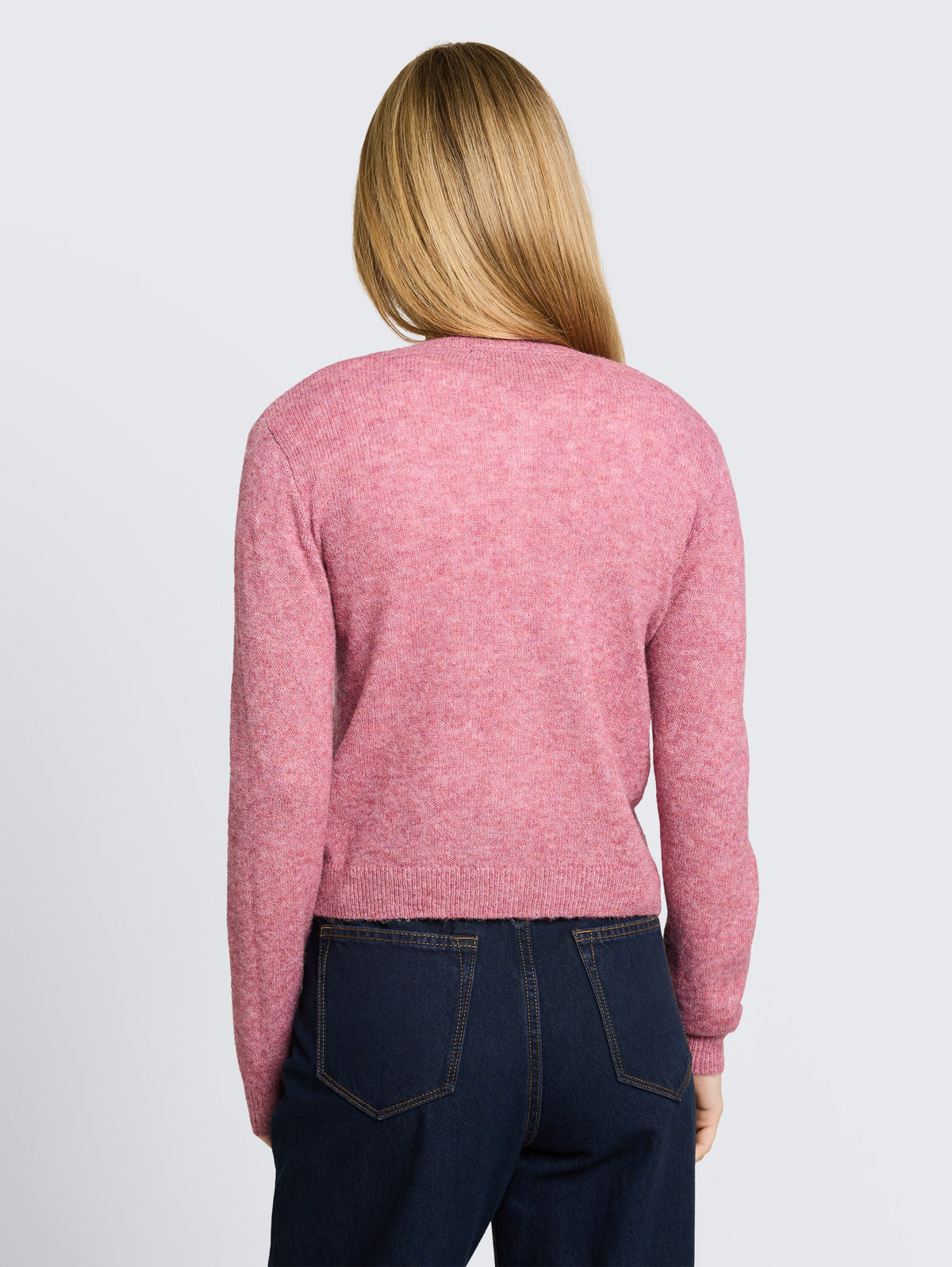 Tom Tailor Pink Cardigan With Alpaca Blend