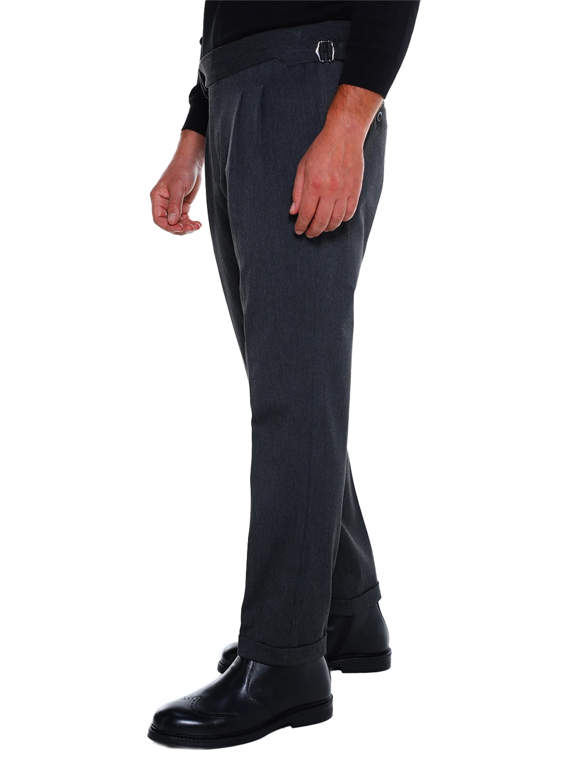 Smart Casual Antra Pant With Extended Waistband