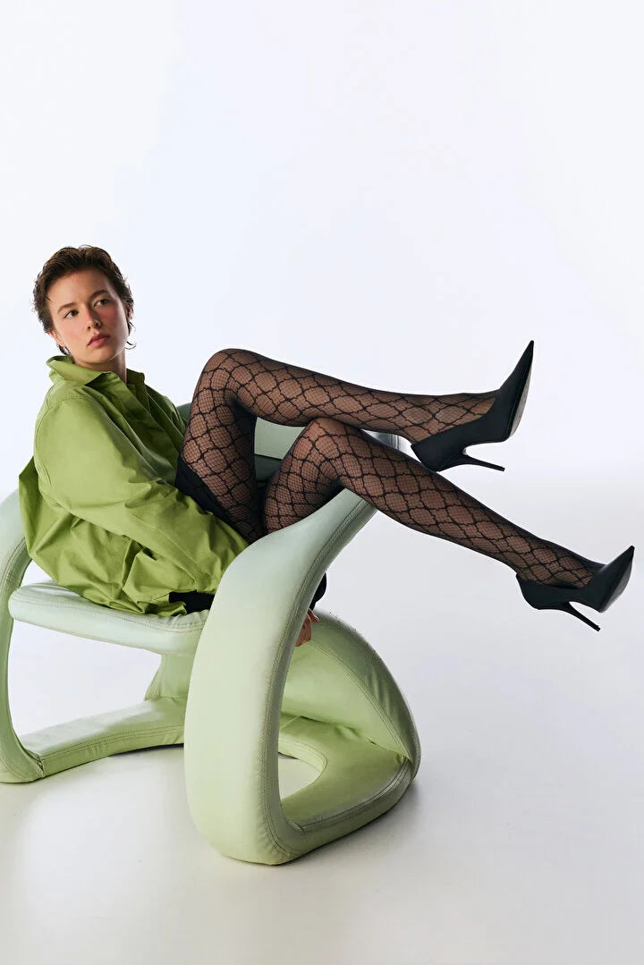 Penti Black Mirror Diamond Tights