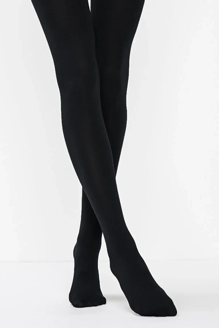 Penti Black Warm Opaque Tight
