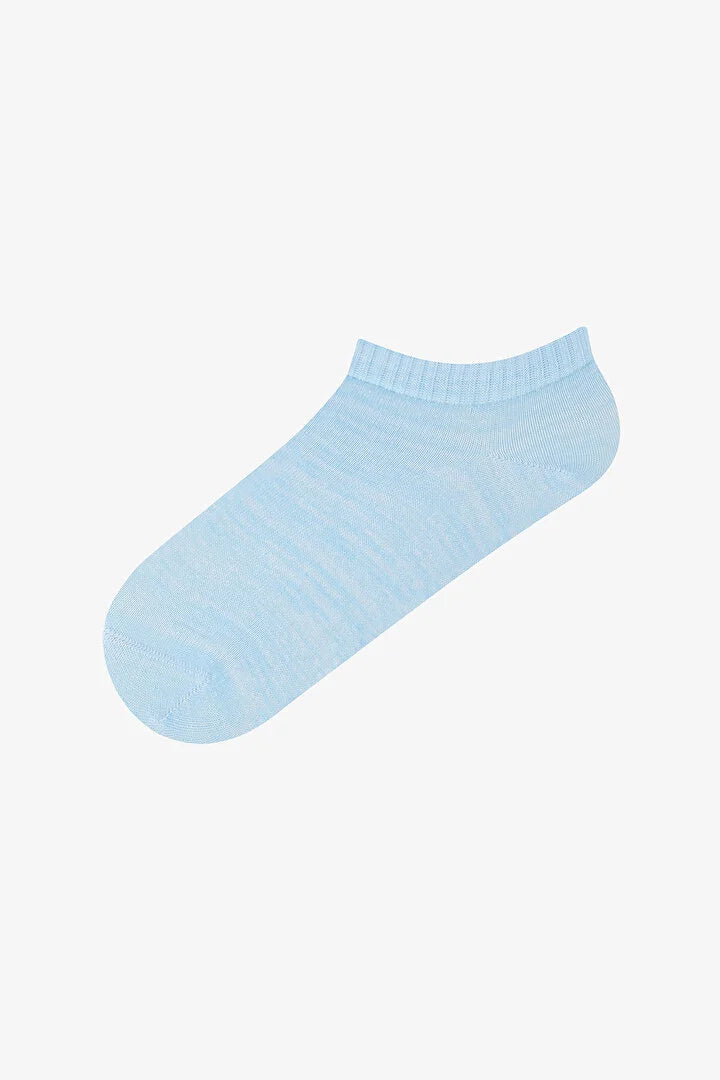 Penti 5 Pairs Seamless Toe Cotton Colorful Footie Socks