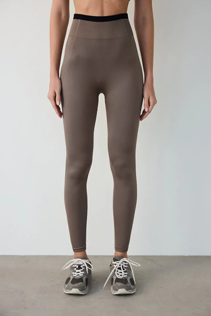 Penti Seamless Khaki High Waist Legging
