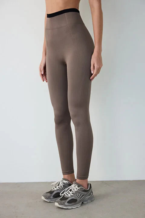 Penti Seamless Khaki High Waist Legging