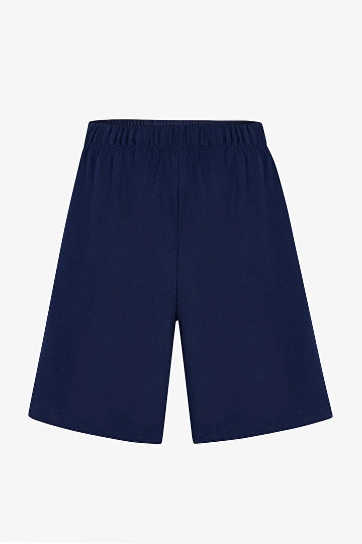 Penti Men Colorful Sail Line Shorts Pyjama Set