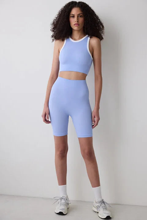 Penti Seamless Active Blue Biker Legging