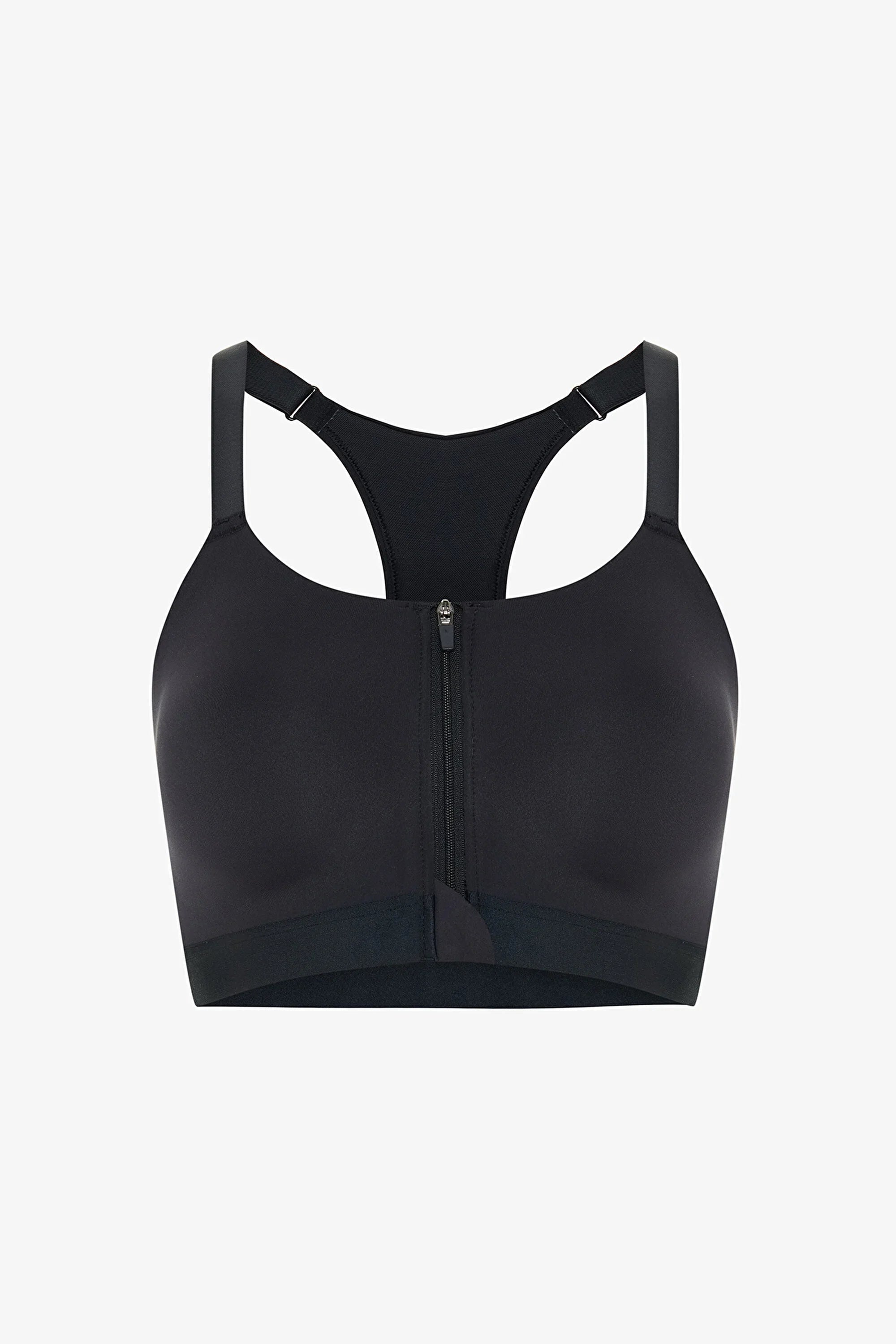 Penti Black High Support Zippered Premium Sport Bra