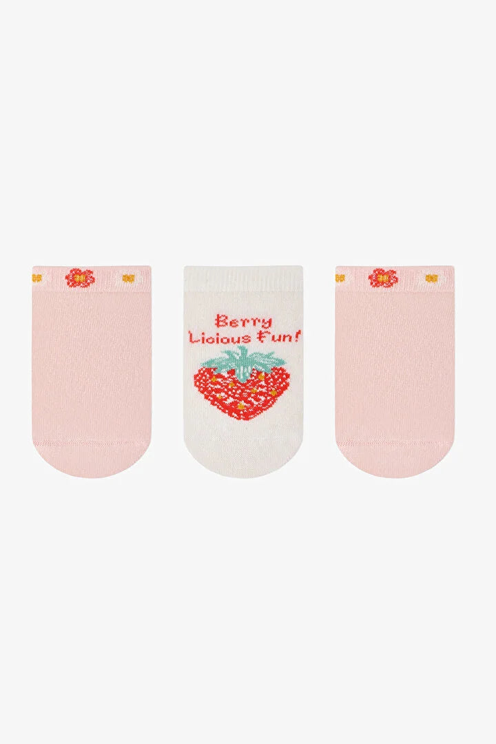 Penti Girls Berrylicious Fun 3in1 Liner Socks
