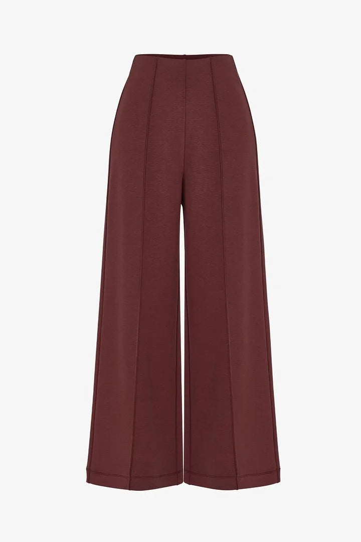 Penti Brown New Wide Leg Nervour High Waist Trousers
