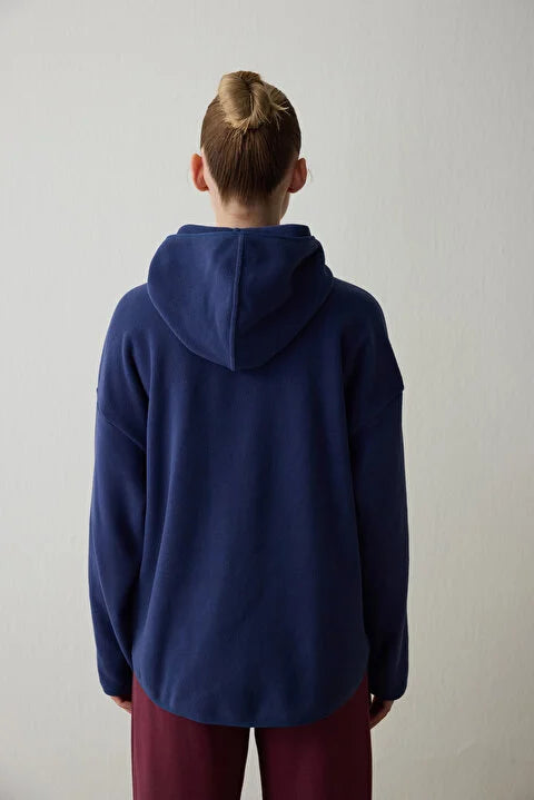 Penti Indigo Thermal Effect Oversize Polar Jacket