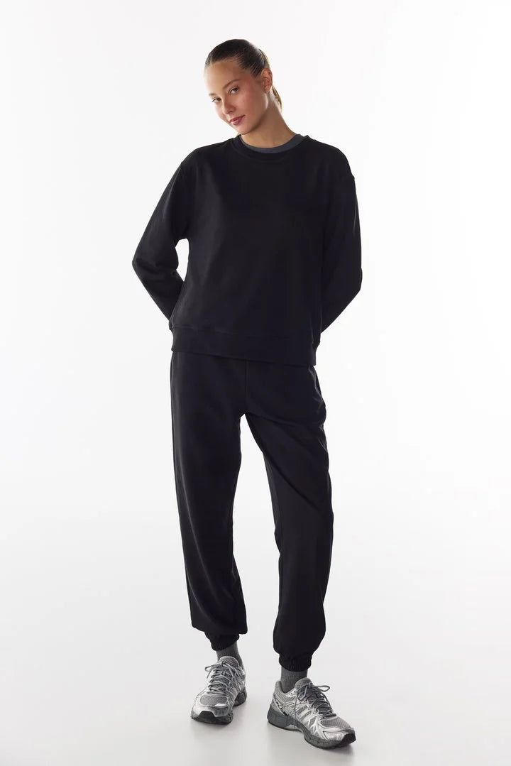 Penti Black New High Waist Active Sweatpants