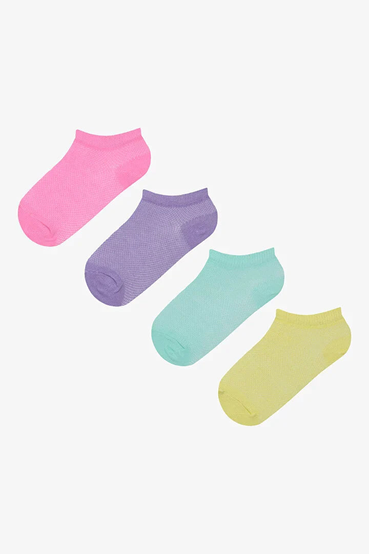 Penti Girls Basic Colorful 4-Pack Ankle Socks