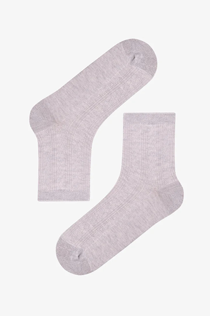 Penti Black Grey Shimmer Glitter 3 Pack Ankle Socks