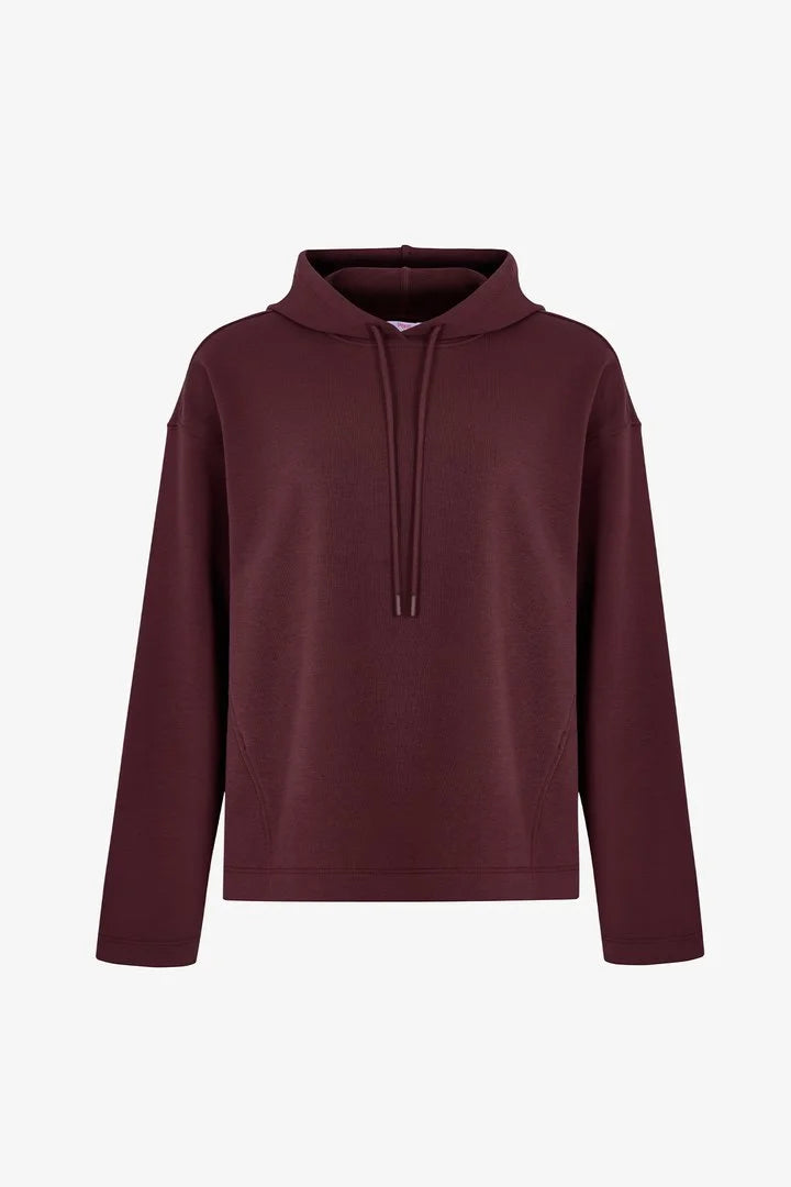 Penti Brown Oversize Plain Long Sleeve Sweatshirt