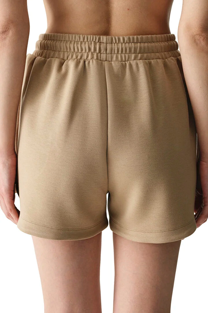 Penti Beige Silky Feel High-Waisted Shorts