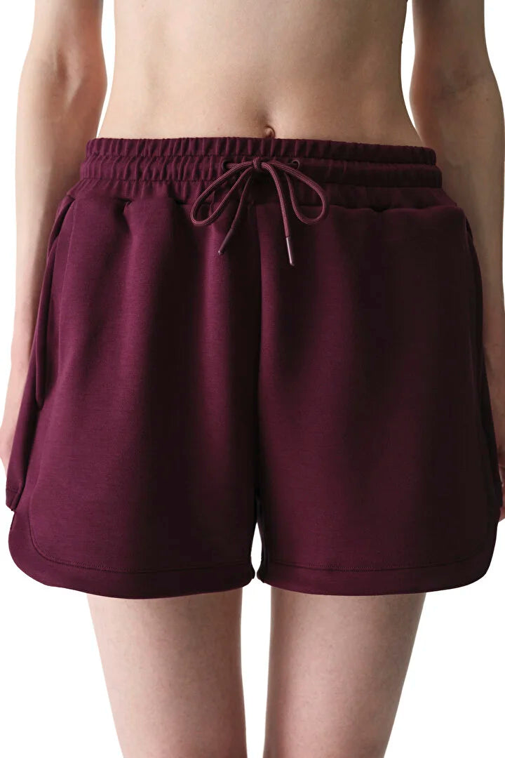 Penti Bordeuax Silky Feel High-Waisted Shorts