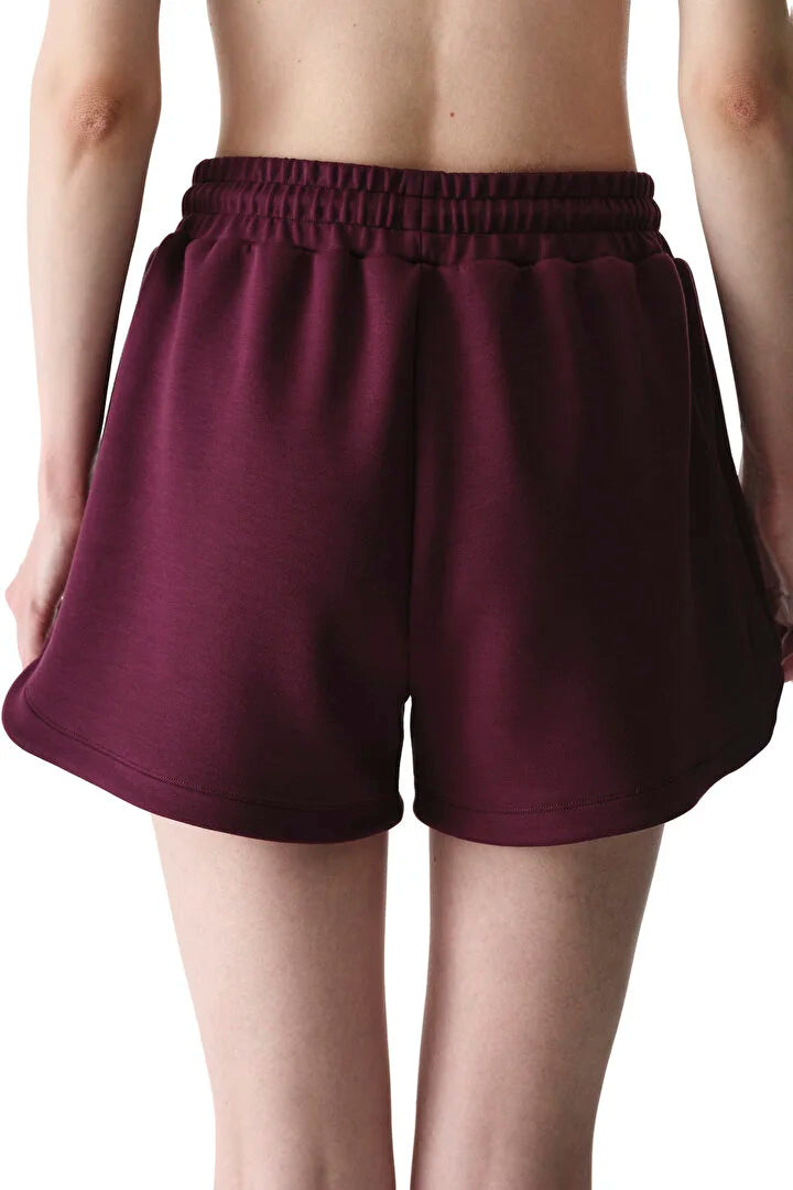 Penti Bordeuax Silky Feel High-Waisted Shorts