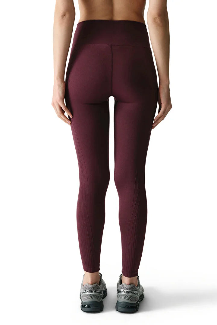 Penti Bordeuax Seamless High-Waisted Legging