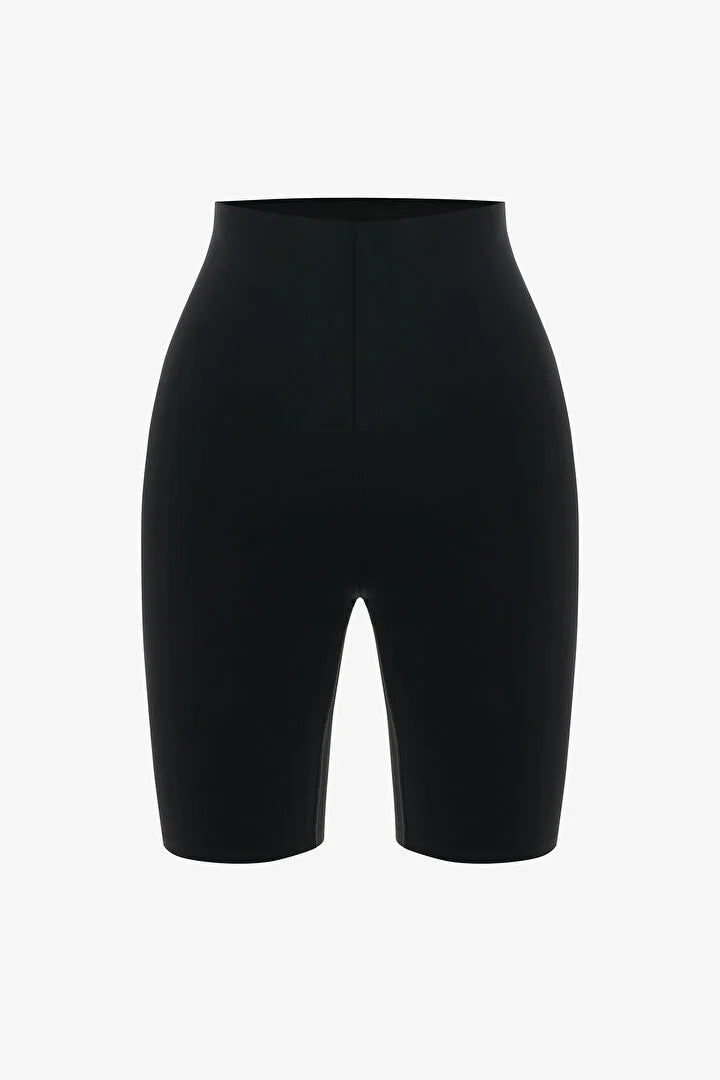 Penti Black High-Waisted Contour Biker Shorts