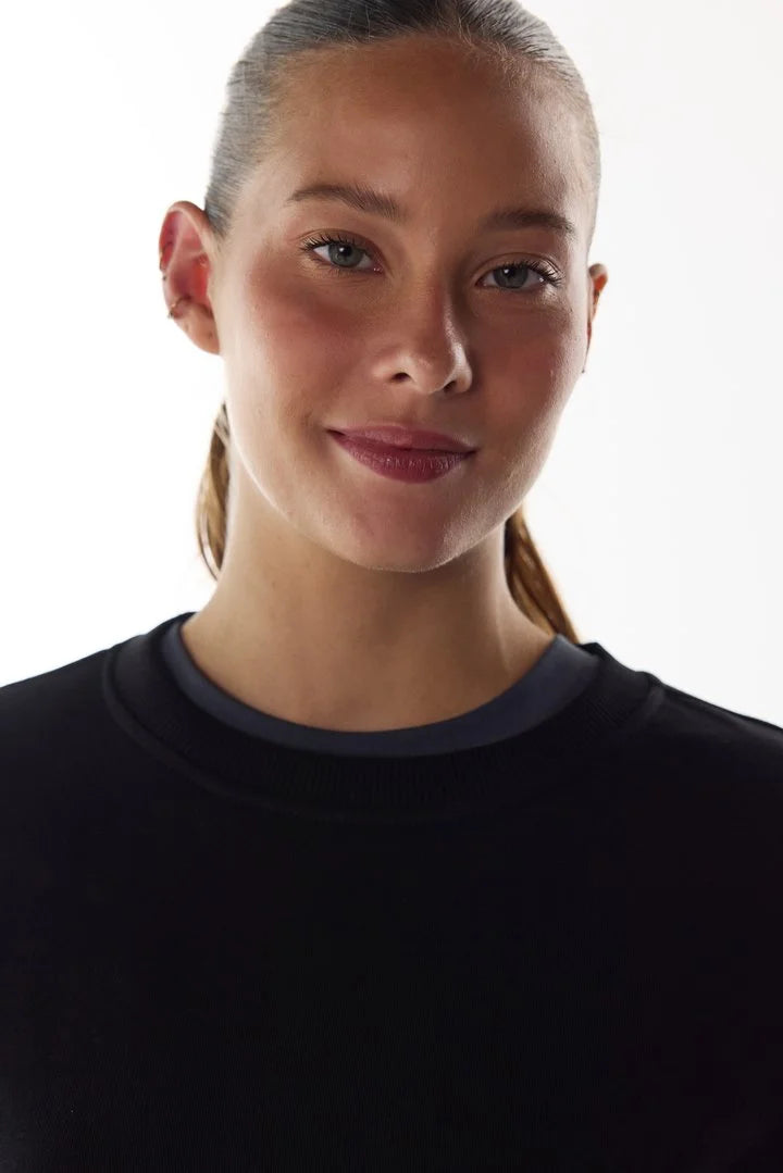 Penti Black New Oversize Active Long Sleeve Sweatshirt