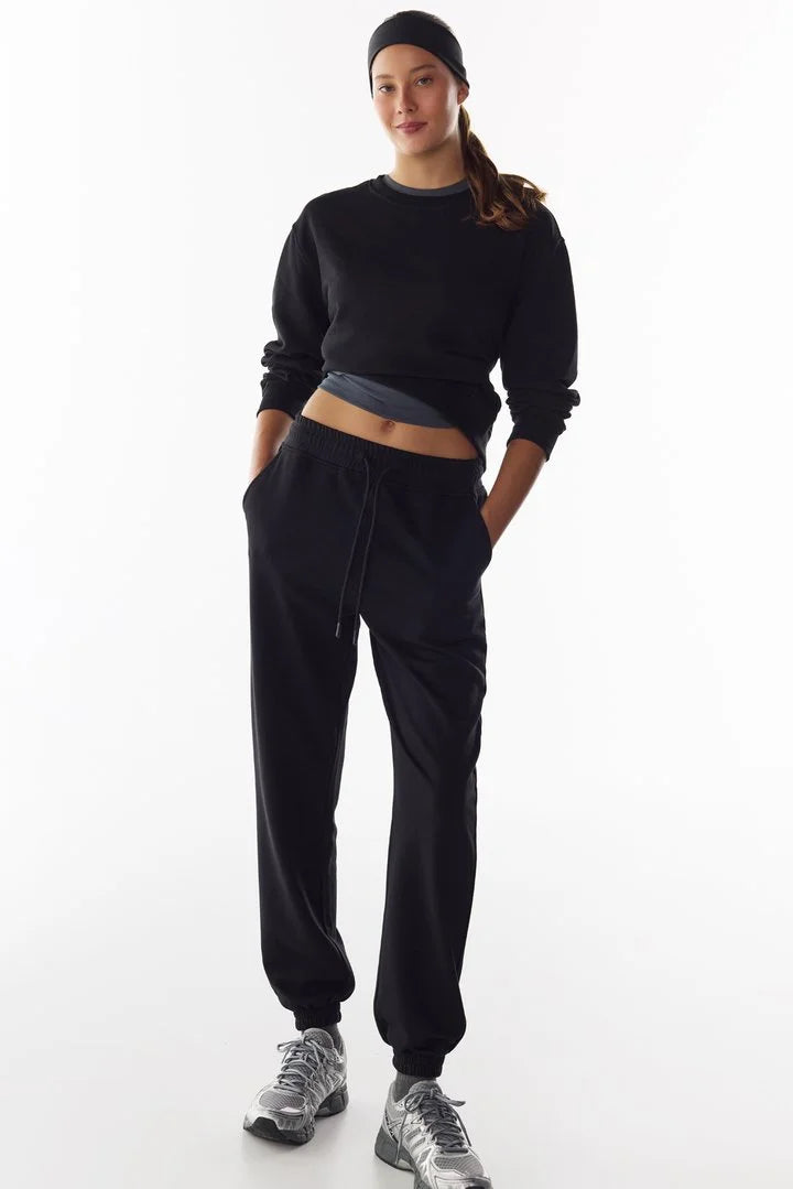 Penti Black New Oversize Active Long Sleeve Sweatshirt