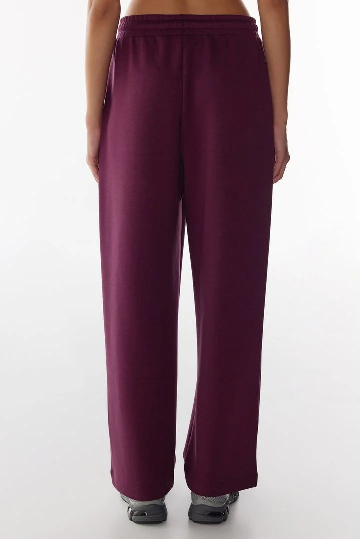 Penti Bordeaux Silky Touch Front Pocket Trousers