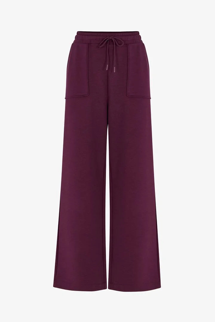 Penti Bordeaux Silky Touch Front Pocket Trousers