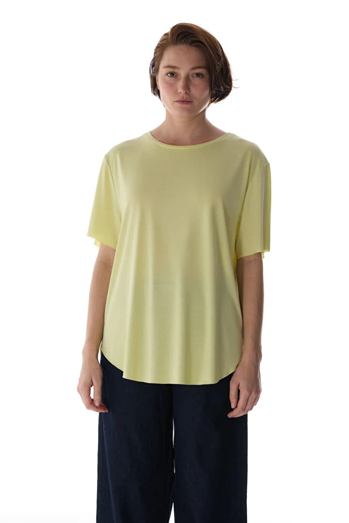 Penti Lime Green Crew Neck Active T-Shirt