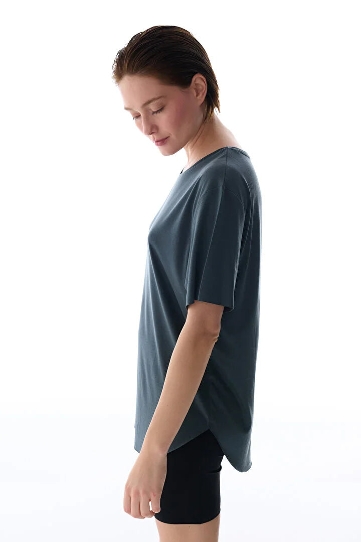 Penti Grey Crew Neck Active T Shirt
