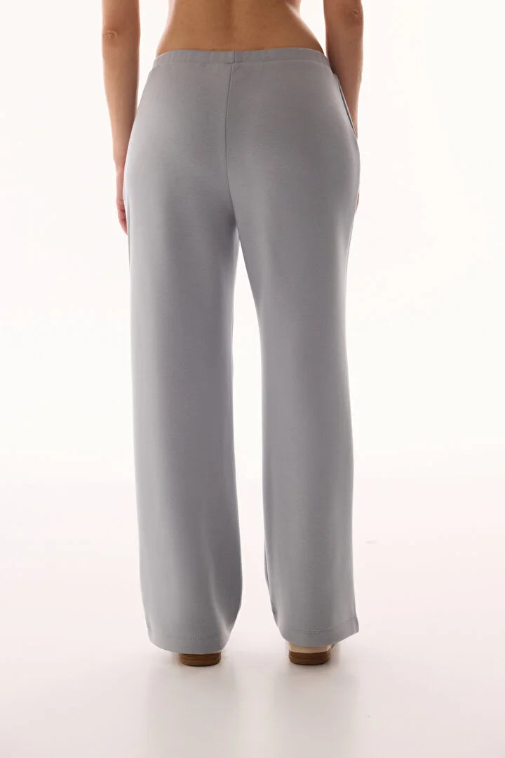 Penti Gray Silky Feel Loose Pants