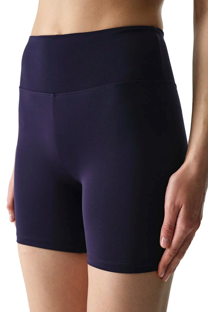 Penti Navy High Waisted Shorts