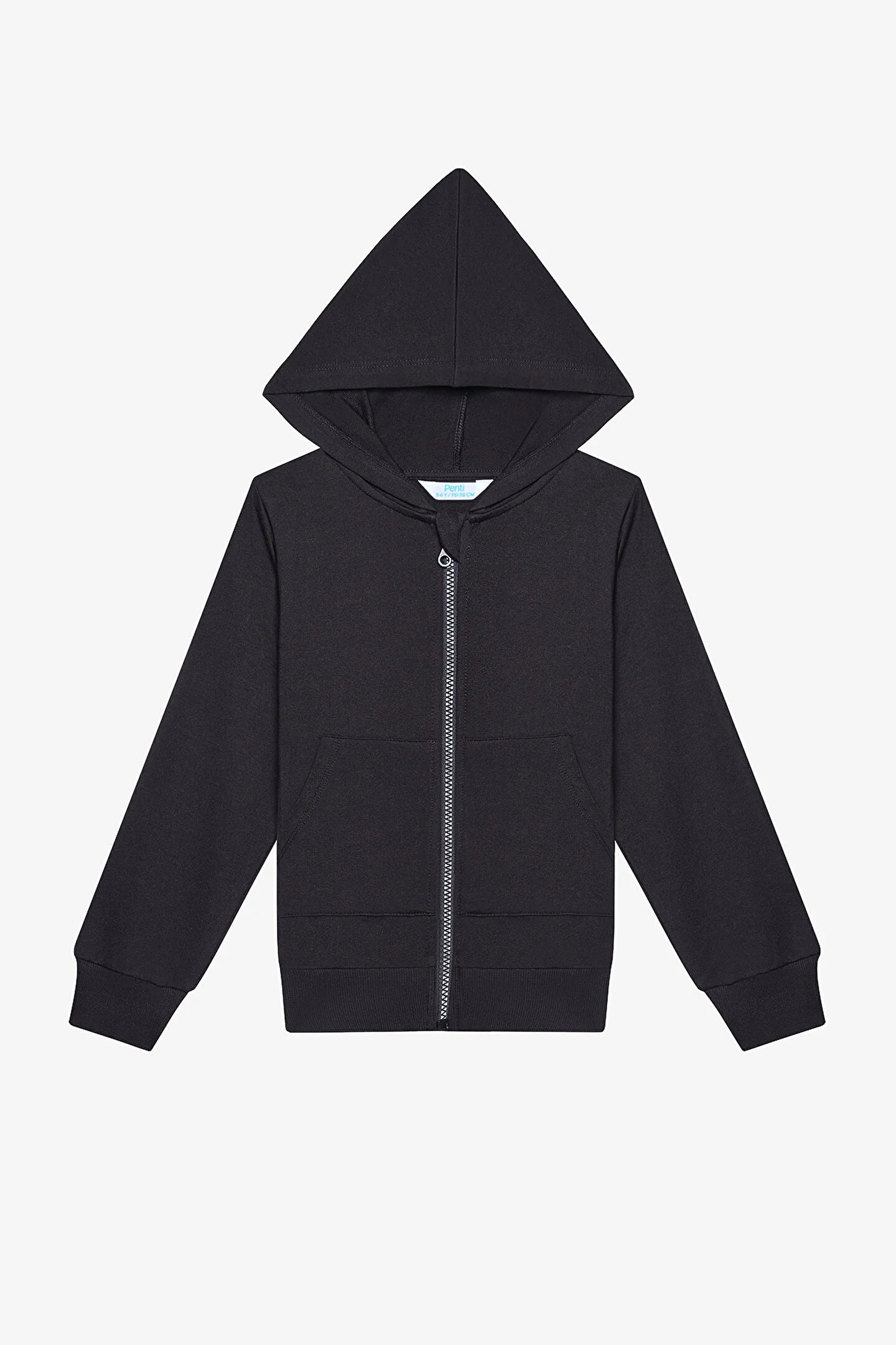 Penti Unisex Basic Black Hoodie