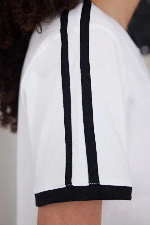 Penti Retro Contrast White T-Shirt