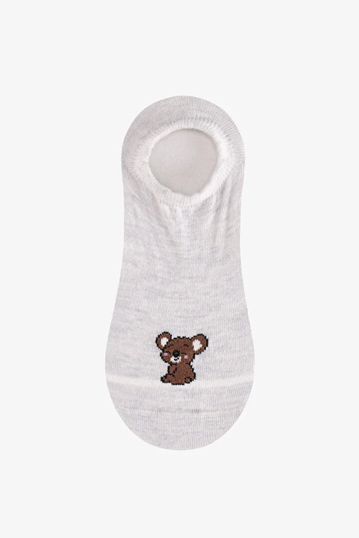 Penti Brown Little Bear 3 Pack Sneaker Socks