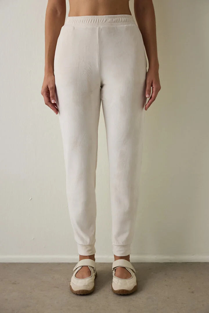 Penti Beige Soft Velvet Warm Jogging