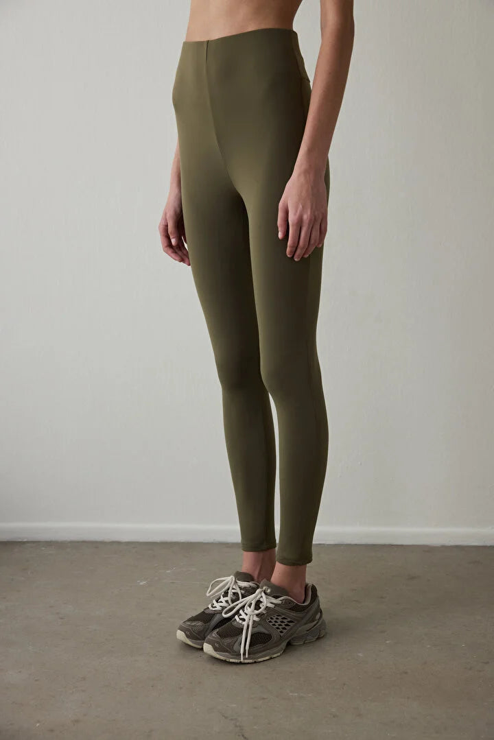 Penti Dark Olive Warm High Waist Leggings