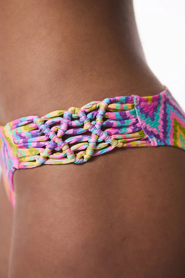 Penti Multi Color Zigzag Bikini Bottom