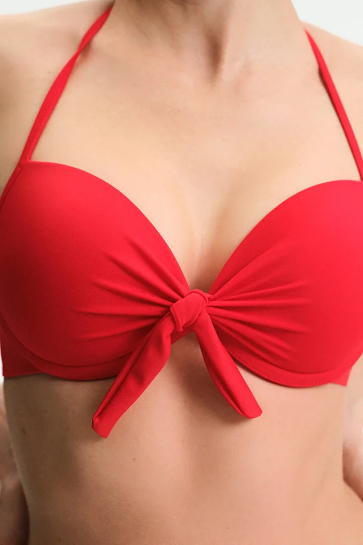 Penti Red Cup Bikini Top