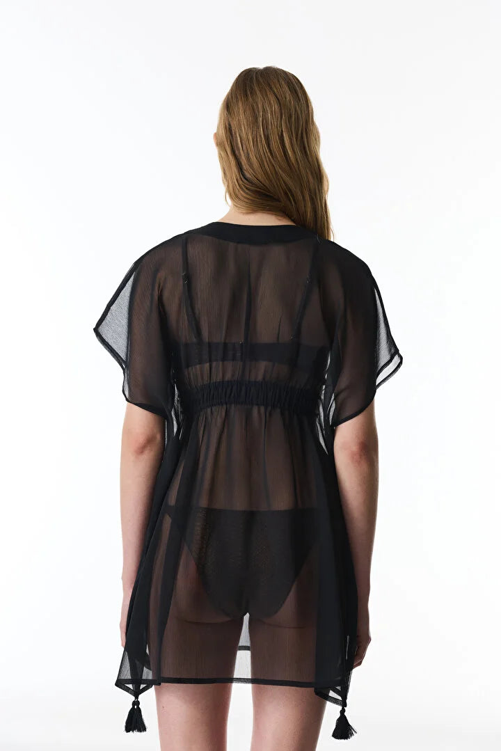 Penti Black Basic Kaftan