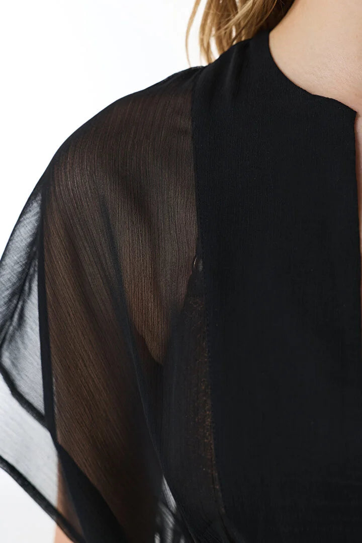 Penti Black Basic Kaftan