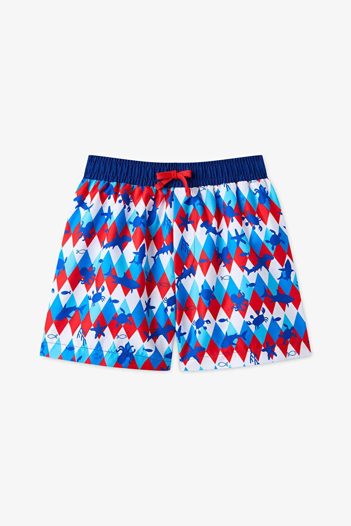 Penti Multicolor Boys Circus Swim Shorts