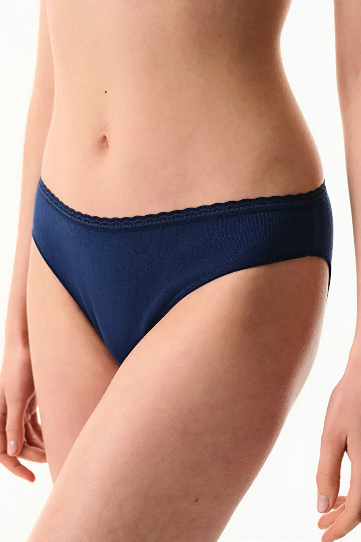 Penti Navy Pointel Slip