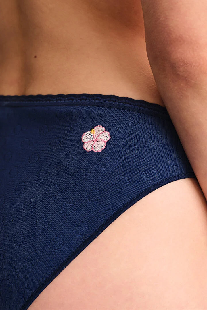 Penti Navy Pointel Slip