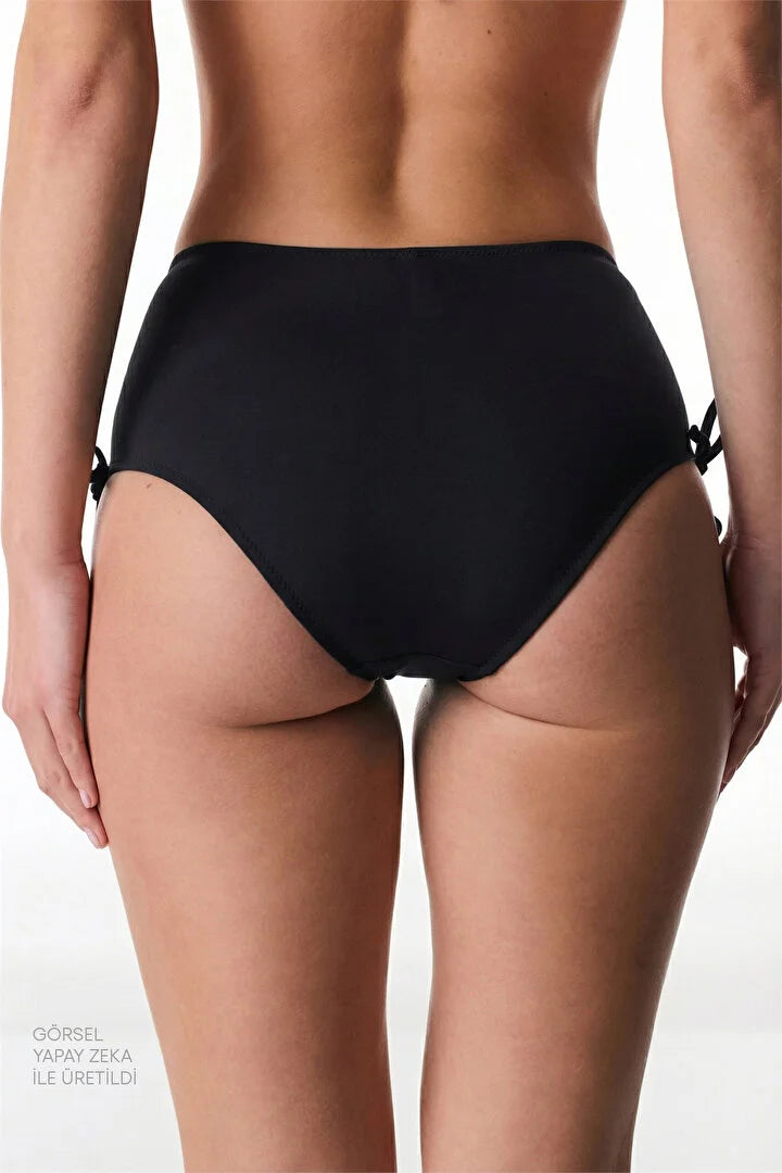 Penti Black High Bikini Bottom