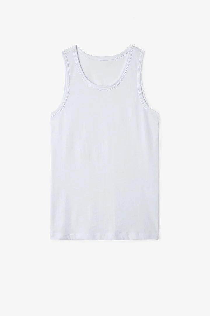 Penti Optic White Boys Cotton Cosmic 2 in1 Tank