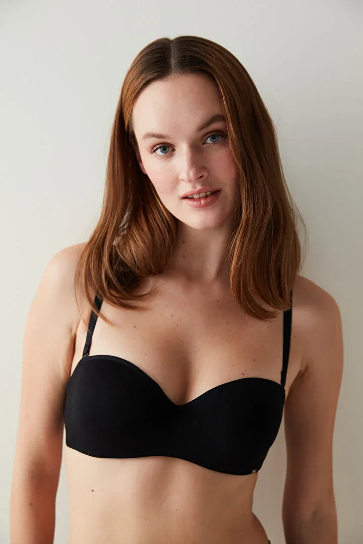 Penti Black Straplez Bra