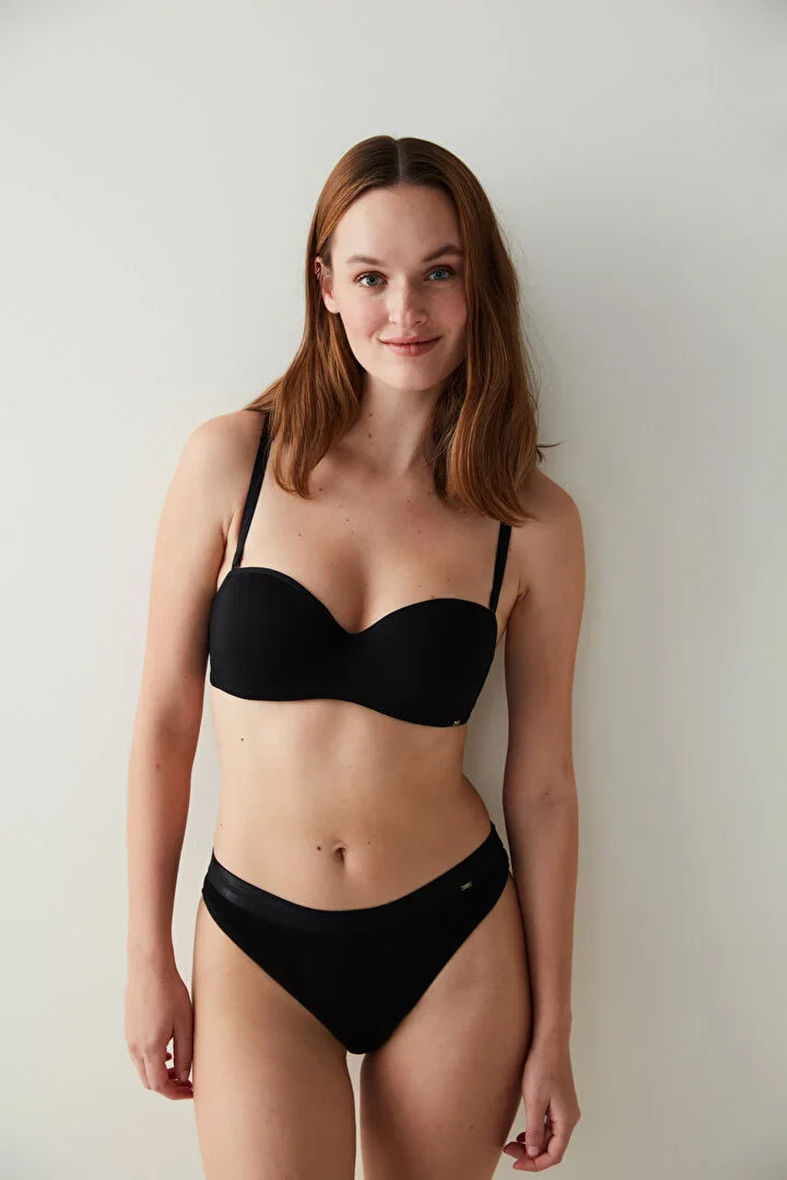 Penti Black Straplez Bra
